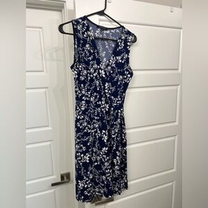 Floral Navy Dress